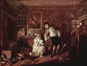 William Hogarth The murder of the count oil painting reproduction